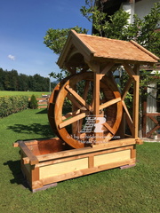 Mühlenrad-Überdachung Springl Hiasei Königssee-08-2017